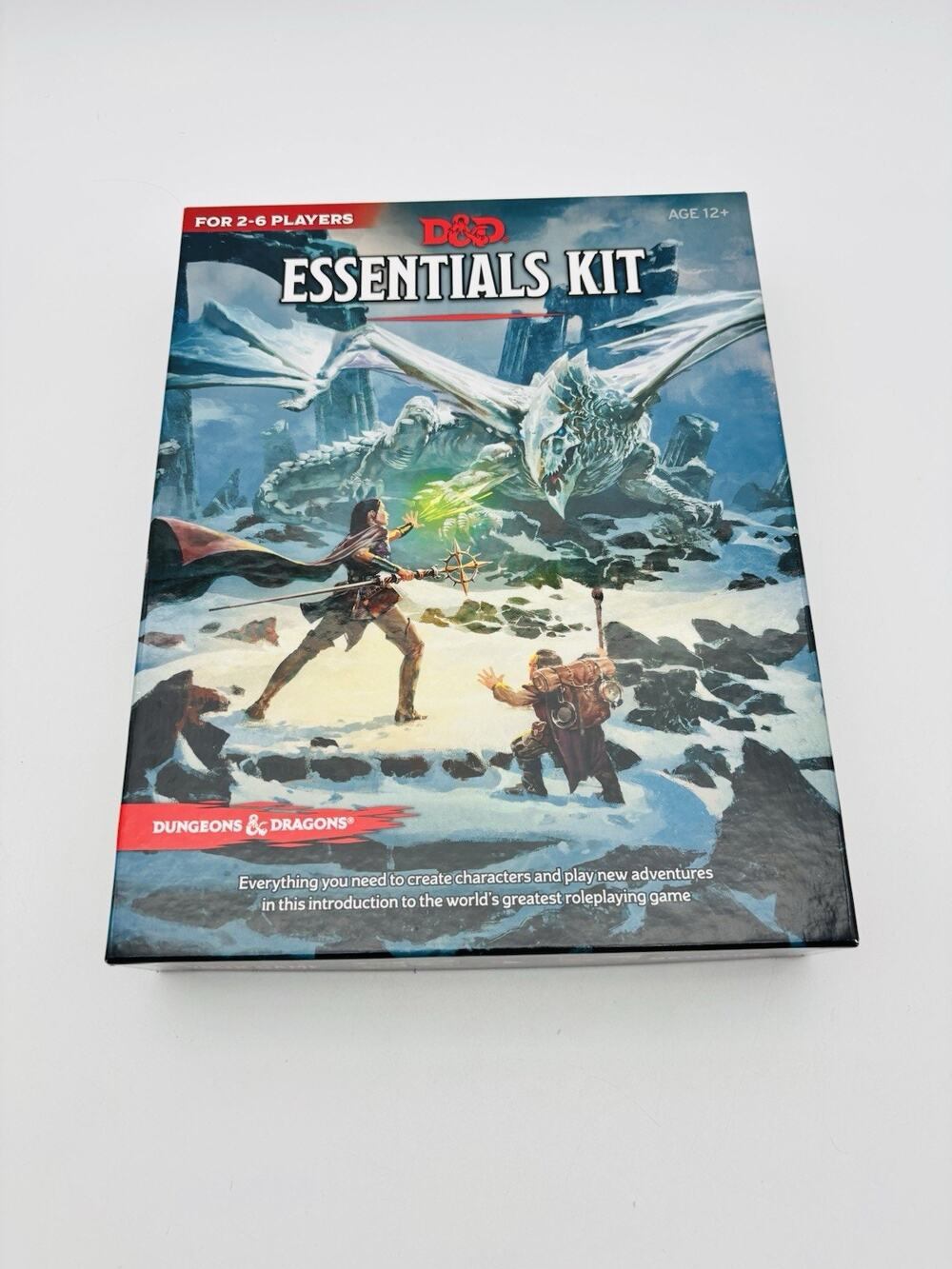 Wizards of the Coast Dungeons & Dragons Essentials Kit Rulebook Dice Maps Cards